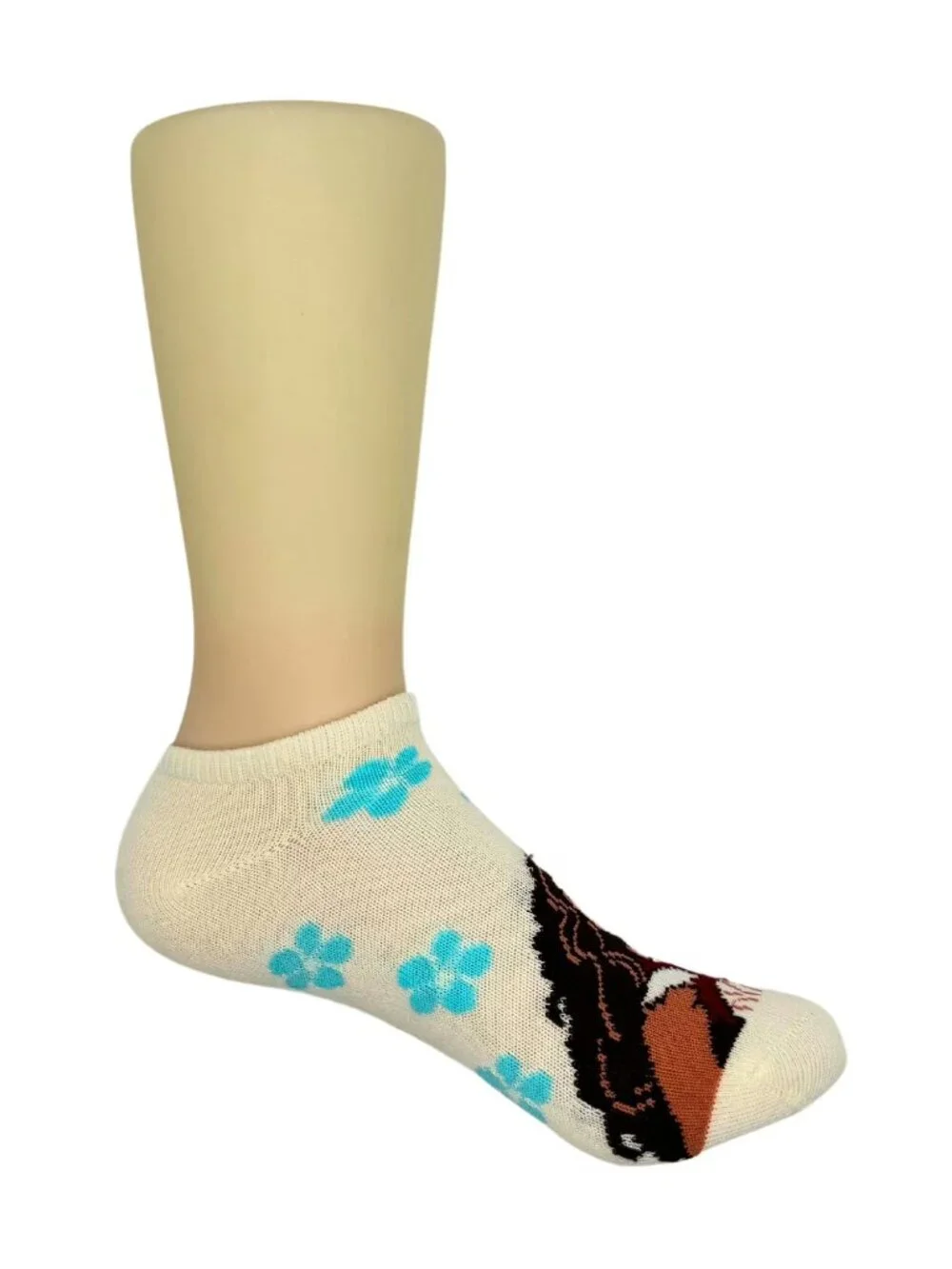 Disney Moana Girls No Show Socks 6 Pack Large Heihei Pua Character Socks